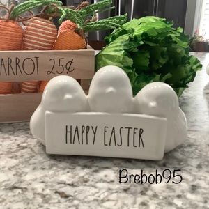 Rae Dunn HAPPY EASTER  chicks